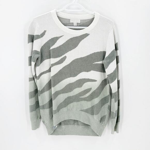 Barefoot Dreams Cozy Chic Ultra Lite Ocean Reef Sweater Blue Water sz xs soft - Picture 1 of 7